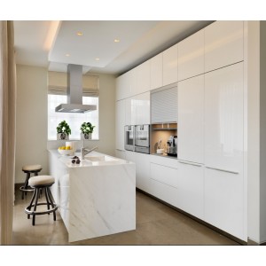 2 pac of coating kitchen cabinet with marbel worktop