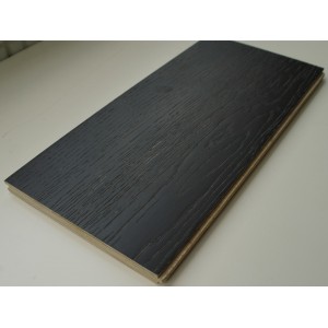 Wire Brushed Dark Oak Engineered Floors Wide Plank Flooring