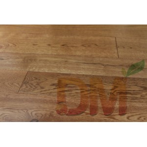 3 1/4" white oak solid wood floor Gunstock color
