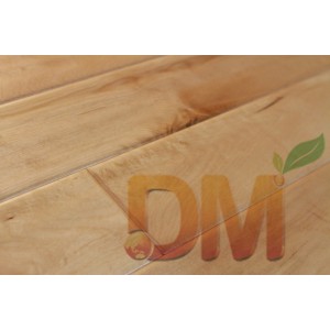 4 3/4" Birch handscraped wood flooring Natural Color