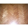 Herringbone parquet wood flooring